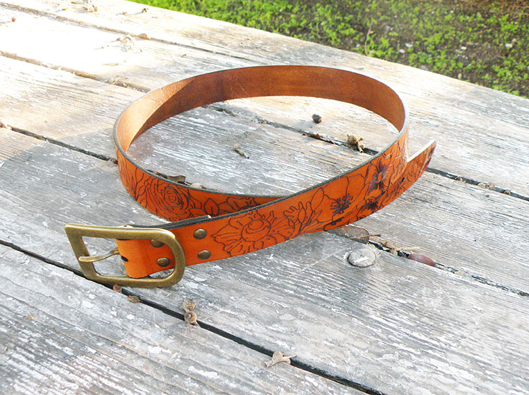 Ceinture Taille Marron Elle Pour Femme - Taille Unique Ajustable - Neuf Avec étiquettes